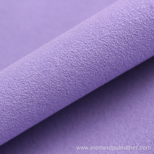 Microfiber non woven suede synthetic leather